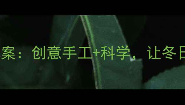 图片 中班美术雪花教案：创意手工+科学，让冬日美育落地生根2