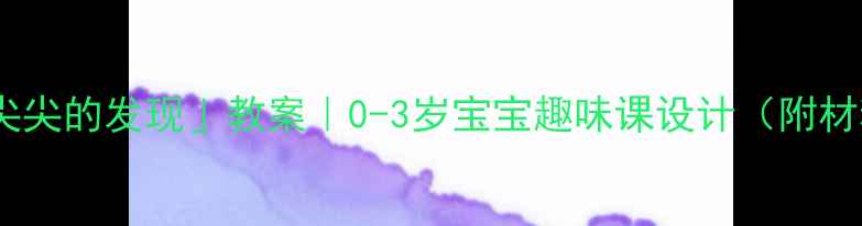 图片 🌟小班「尖尖的发现」教案｜0-3岁宝宝趣味课设计（附材料清单）1