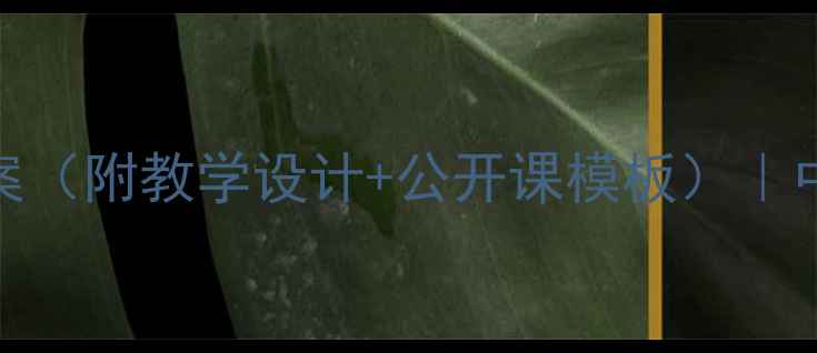 图片 🌟斑羚飞渡语文教案（附教学设计+公开课模板）｜中考阅读冲刺必备🔥